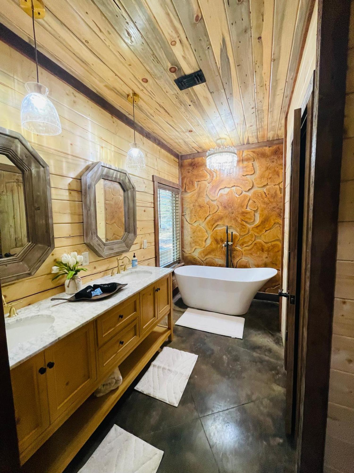 Wolf Creek Luxury Cabin Broken Bow Bagian luar foto
