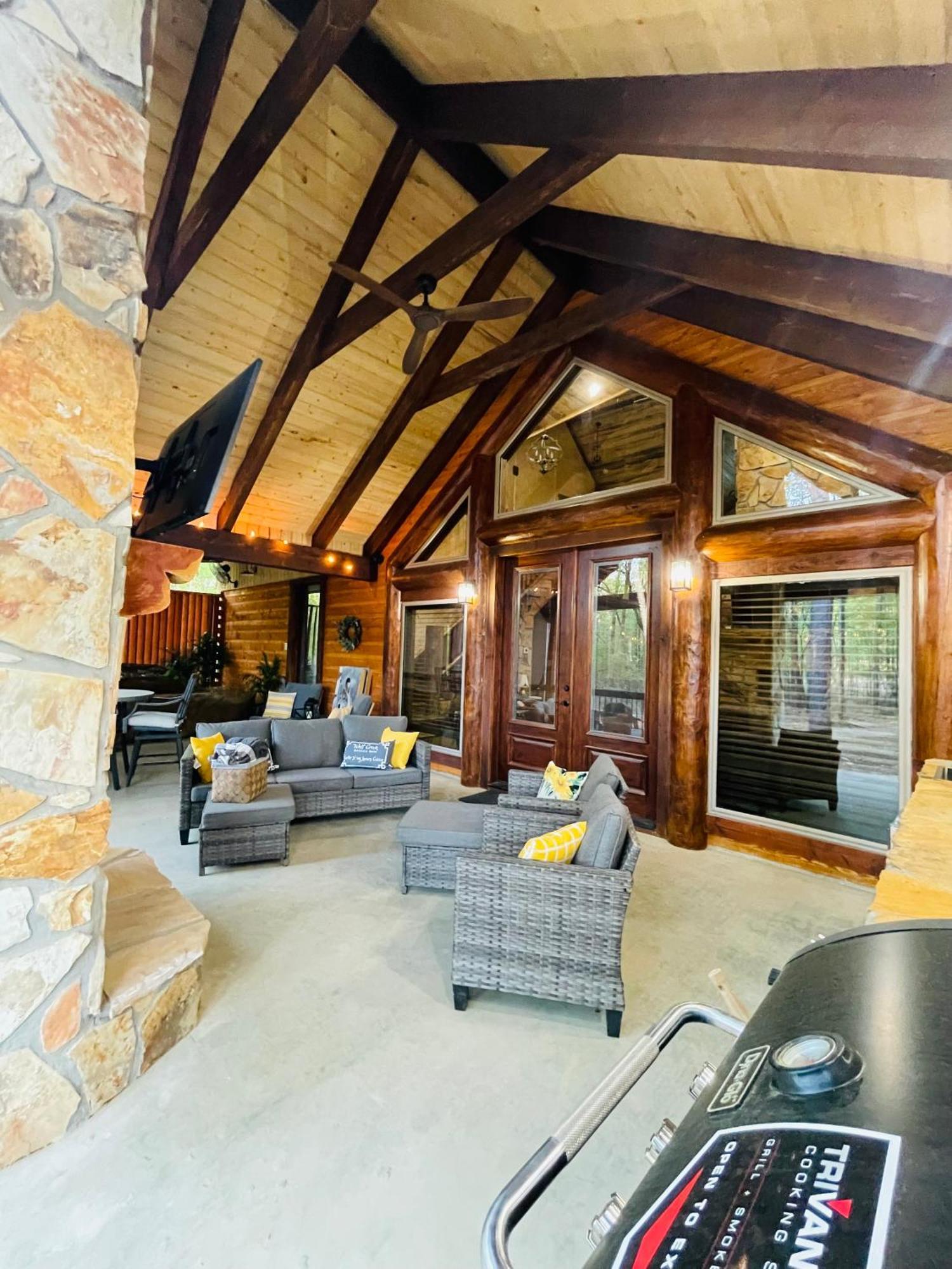 Wolf Creek Luxury Cabin Broken Bow Bagian luar foto
