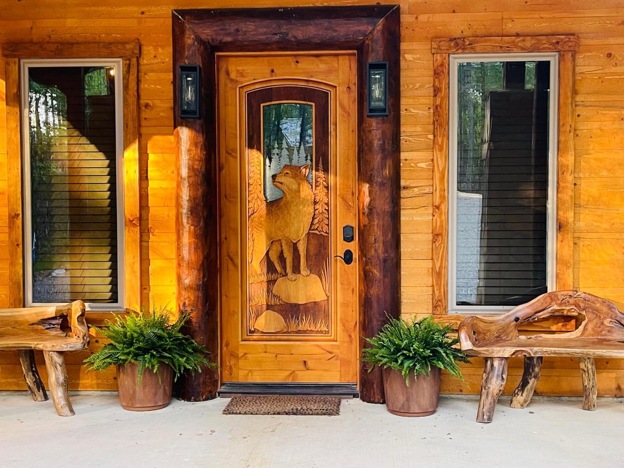 Wolf Creek Luxury Cabin Broken Bow Bagian luar foto