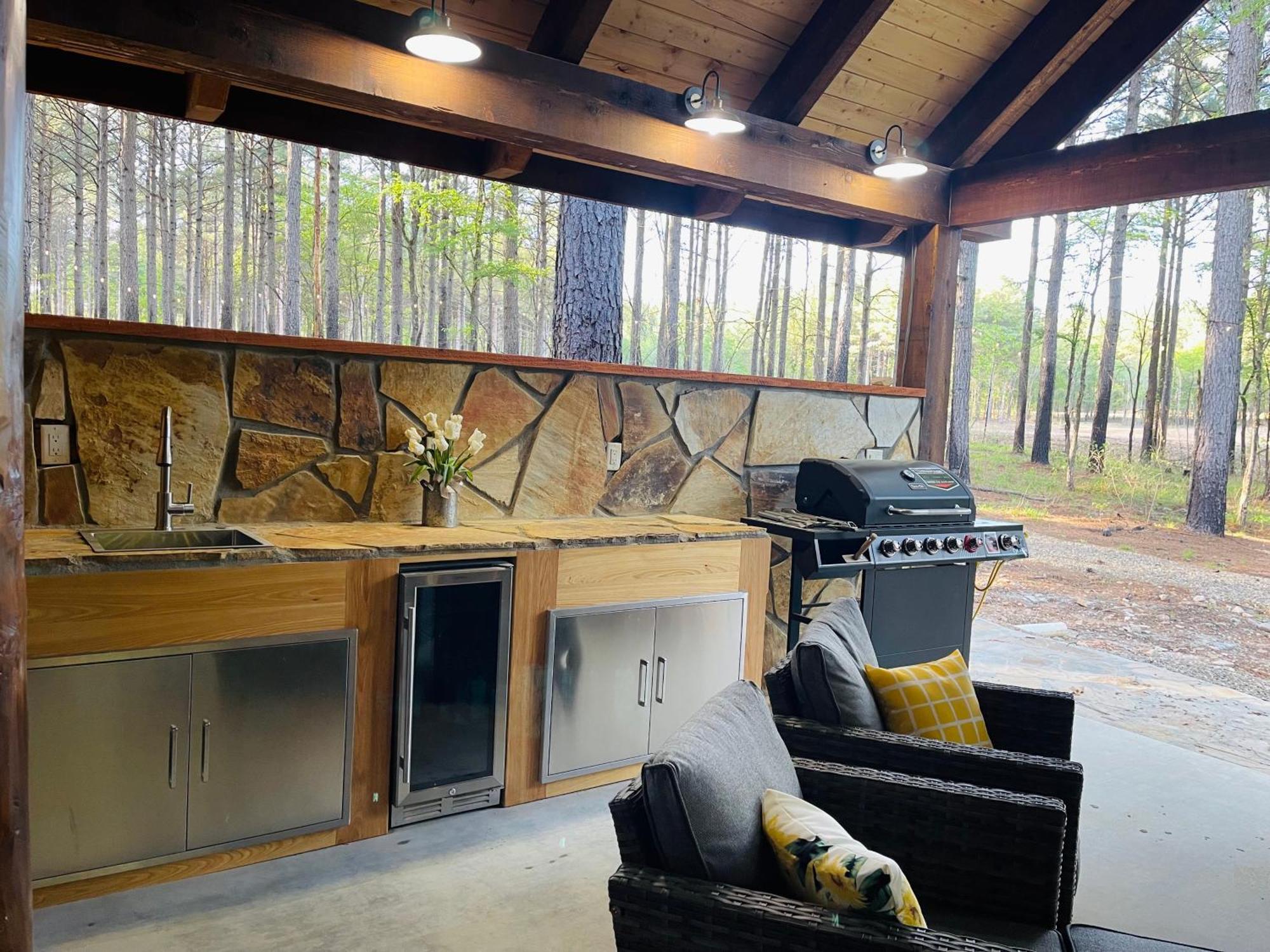 Wolf Creek Luxury Cabin Broken Bow Bagian luar foto